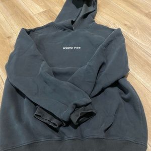 white fox hoodie